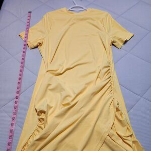 Casual Yellow Dress